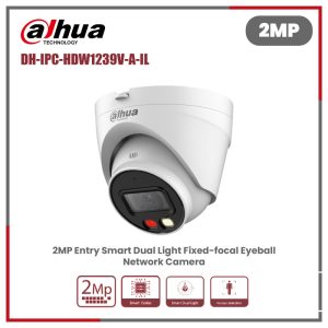 DH-T2A-LED 2MP Entry Full-color Fixed-focal Wi-Fi Eyeball Network Camera