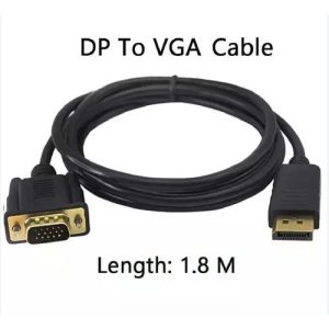 Dp-vga 1.8mtr cable
