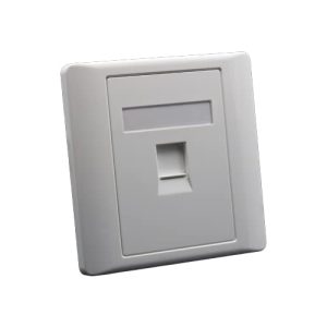 RJ11 FACEPLATE SINGLE