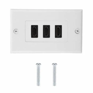 HDMI FACEPLATE THREE PORT