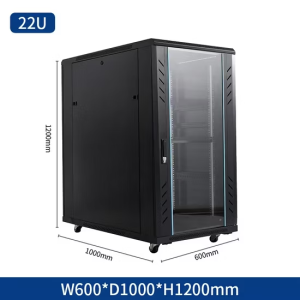 Wall Mount Cabinet 22U – 600x1000mm